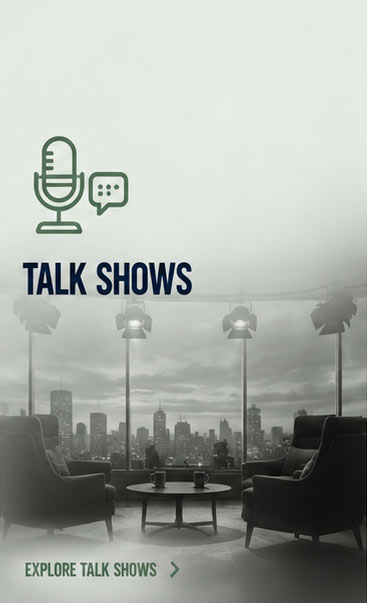 TV, talk show programs about human trafficking and sexual violence